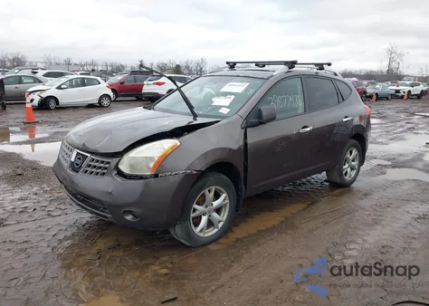 2010 Nissan Rogue Sl z USA, uszkodzony, nr VIN JN8AS5MV8AW123114